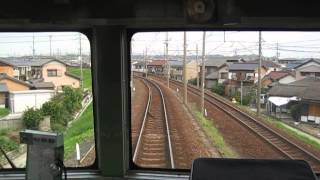 三岐鉄道　展望　751系　富田～大矢知