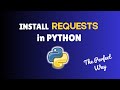 How to install requests module in Python in 2025 on MacOS #requests