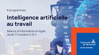 Démarquez-vous grâce aux nouveaux programmes en Intelligence artificielle au travail de l’UdeM