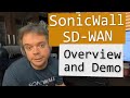 SonicWall SD-WAN Overview and demo