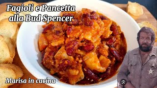 BEANS AND BACON WITH BUD SPENCER: EASY AND TASTY