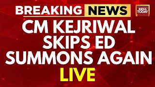 LIVE News: Delhi CM Arvind Kejriwal Skips Third ED Summon; AAP Alleges Conspiracy Calls It 'Illegal'