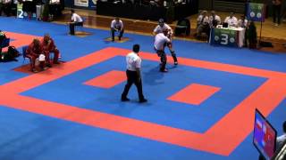 WAKO Kickboxing - EC 2014 - FINALS KL -74kg - Alemdag(TUR) - Wronski(POL)