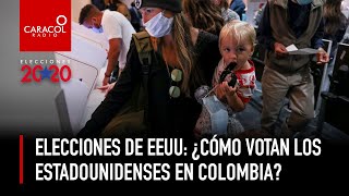 Elecciones de EEUU ¿Cómo votan los estadounidenses en Colombia? | Caracol Radio