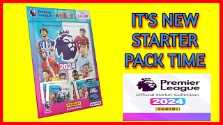 NEW COLLECTION! Opening the Panini Premier League 2024 Sticker Collection Starter Pack