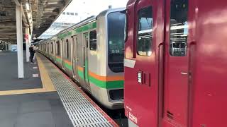 EF81-140牽引　E231系1000番台AT出場配給　大宮発車