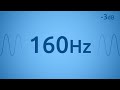 160 hz test tone