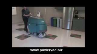 PowerVac Tennant T5 Floor Scrubber Operator Training Video