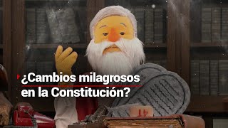 #LosPeluches | El Pejidente está dispuesto a enderezar la Constitución con su goma de la 4T