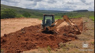 Aumentando platô retroescavadeira case 580 M / increasing plateau backhoe case 580 M