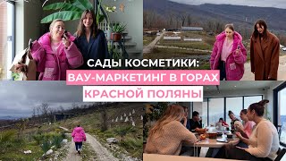 Экскурсия по садам Краснополянской косметики, разбор wow-маркетинга бренда