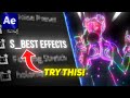 USE These EFFECTS in your next Edit! [AFTER EFFECTS]