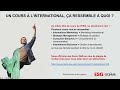 vivez l inoubliable osez l international capsule d informations