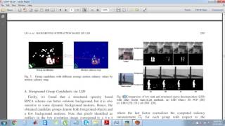 Background Subtraction Based on Low-Rank and Structured Sparse Decomposition