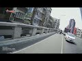 【車禍影片】 永康橋上的機車親親（2023.04.28 台南市永康區中華路永康橋