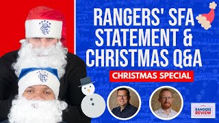 The bumper Rangers Christmas Q\u0026A with Derek and Jonny