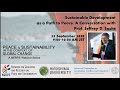 Sustainable Development as a Path to Peace: A Conversation with Jeffrey D. Sachs