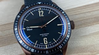 Christopher Ward C65 black gold