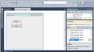 C# 21 - Buttons and Forms