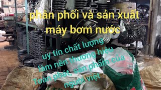 Máy bơm nước |Sản xuất máy bơm nước inox ,máy tăng áp inox, máy bơm hai đầu |điện nước toàn phát