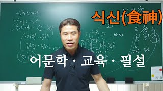 천간에 식신