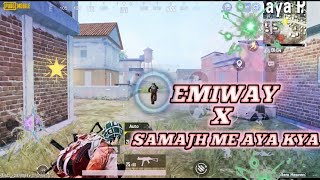 PUBG MOBILE MONTAGE ⚡⚡⚡ Emiway Bantai One Plus Nord Gaming Test Better THAN IPHONE Players Android