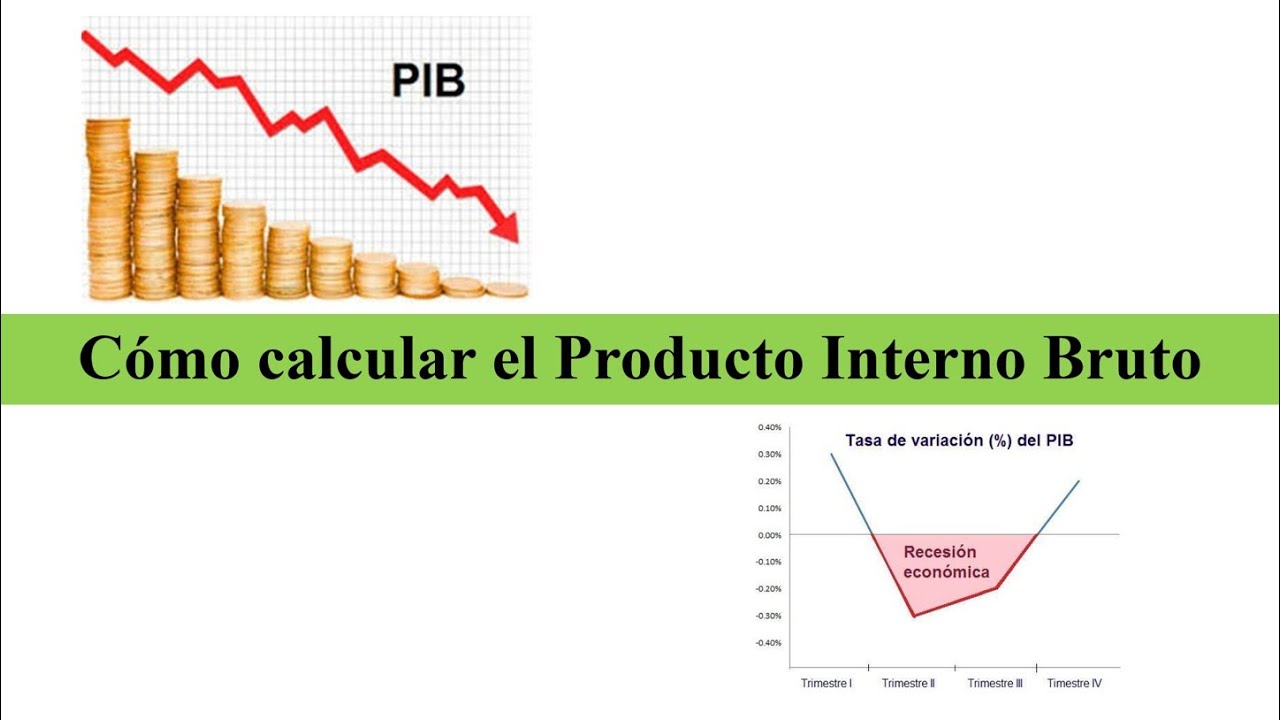 Cómo Calcular El Producto Interno Bruto Y La Tasa De Crecimiento ...