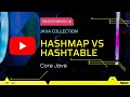 HashMap vs Hashtable in java collections  | Java Interview