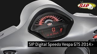 Speedometer/Rev Counter SIP for Vespa GTS/GTS Super 125 -300cc (`14-) FL Models