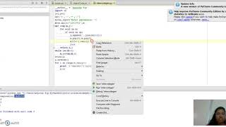 Intermediate code generation using python