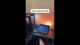 unboxing kamvas16 Artist:@fantastic_tek #shorts #art #huion #huiontablet #unboxing