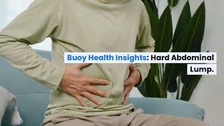 Hard Abdominal Lump: Common Causes and When to Seek Medical Care | BuoyHealth.com