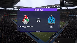 FIFA 21 | Lokomotiv Moscow vs Olympique Marseille - Friendly | Full Gameplay