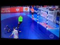 maginifique feinte de passe et schwenker de nikola karabatic fra blr ehf euro 2018