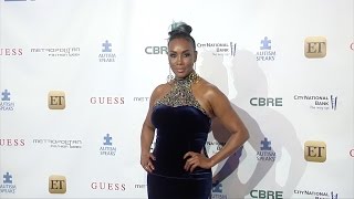 Vivica A. Fox "La Vie En BLUE" Fashion Gala Blue Carpet