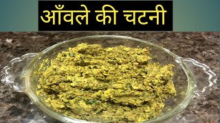 आँवले की चटपटी चटनी ! आँवला चटनी रेसिपी ! Amla ki chutney ! Amla chutney recipe