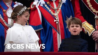 Highlights of Prince George, Princess Charlotte and Prince Louis at the coronation