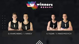 Winners Beach Volleyball. Men. D. Kharchenko / I. Ivanov - A. Fudar / V. Maksymovych 20.02.2025