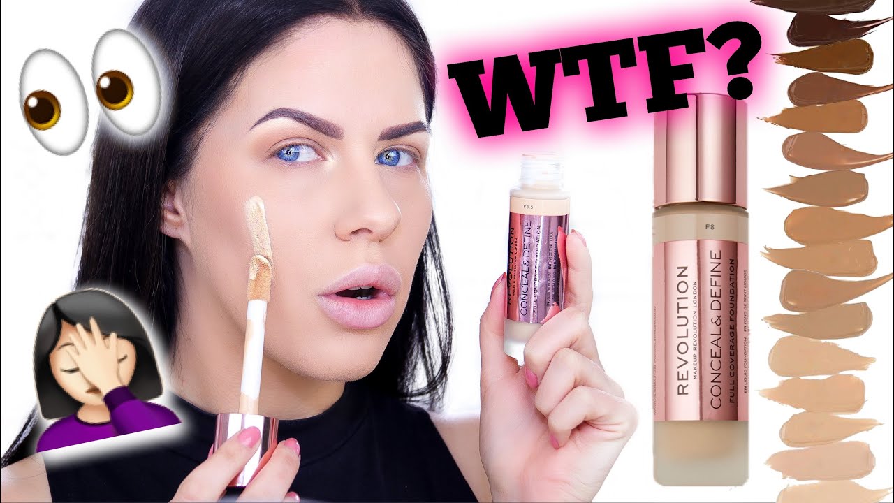 Makeup Revolution Conceal And Define Foundation Review Makeupview Co