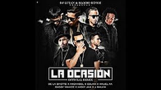 La Ocasión Remix - Ozuna, Daddy Yankee, Nicky Jam, J Balvin, De La Ghetto, Arcangel,  Anuel Aa Y Mas