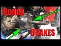 300 HONDA FOURTRAX ATV Rear Brake Change