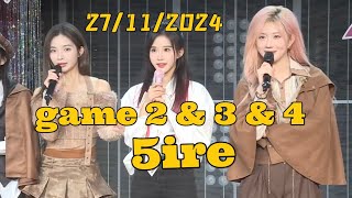 【SNH48】【ALL SUB】Group B 5ire game 2&3&4｜团魂b组5ire游戏cut