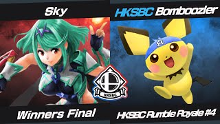 [HKSBC Rumble Royale #4] Winners Final - Sky (Mythra/Pyra) VS HKSBC | Bomboozler (Pichu)