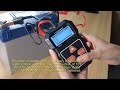 konnwei top ranking diagnostic tool 12v car baytery tester kw208