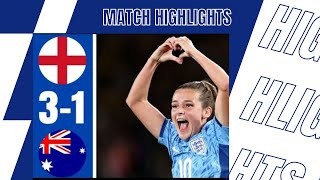 Women World Cup 2023 | Semi-Final | England vs Australia 3-1 | All Goals  Extended Highlights
