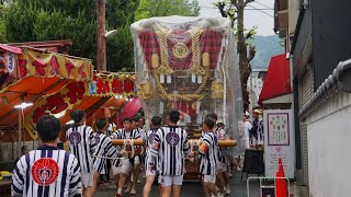 令和6年 植附 宮出 布団太鼓 石切夏祭り 石切劔箭神社夏祭り