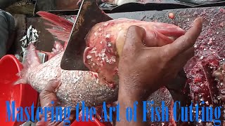 Cutting Fish with Flair and Finesse #FINCUTSTV#fincutstv#Fin Cuts TV