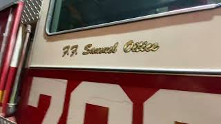 *SUPER RARE*Walk around if 2001 FDNY reserve ladder 708.