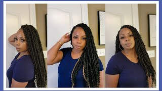 Vacation Style ✔️|Authentic Synthetic Hair Crochet Braids Distressed Rebel Locs 24\