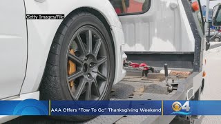 AAA Offers “Tow To Go” Thanksgiving Weekend